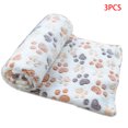 thumbnail image 1 of 3 Pcs Couverture en Molleton Douce et Chaude pour Animaux de Compagnie, Tapis de Lit, Coussin pour Chien, Chat, Chiot, 1 of 9