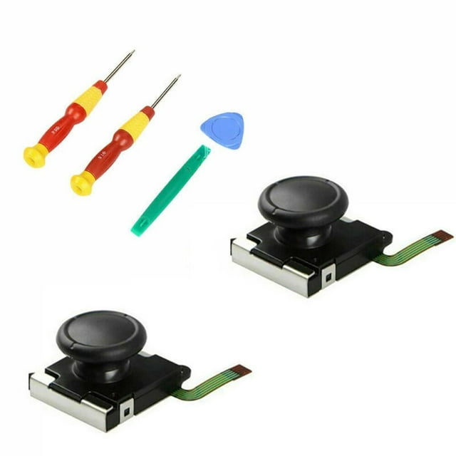 Capuchon de Remplacement pour Manette Joystick Analogique 3D Gauche+droite pour Switch
