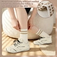 thumbnail image 2 of Bocaoying Women’s 5-Pair Non Slip Pilates Socks, Cotton Grip Socks with High-Density Dot Grips, Breathable Yoga Socks for Barre, Trampoline, Studio & Home, Machine Washable, US Size 5.5-10.5, 2 of 8
