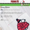 thumbnail image 4 of Alfombra de baño coleccionable Peanuts Snoopy Puffer Coat, 4 of 7