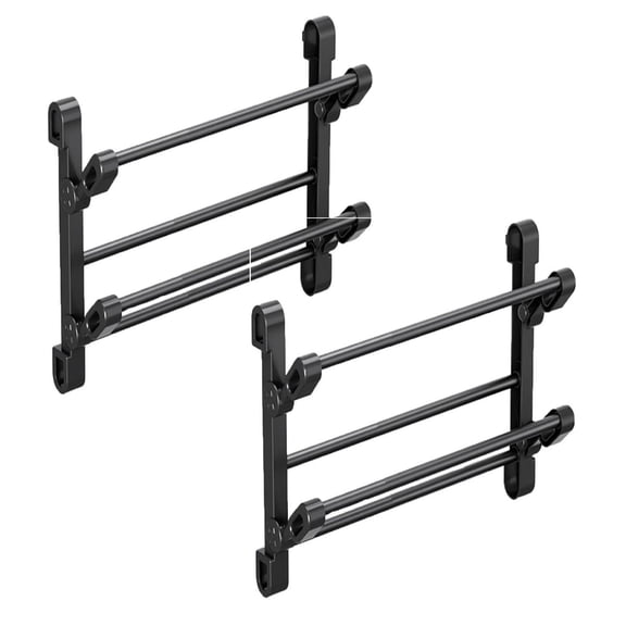 Clearance Rack under $10 Wall Mounted Shoe Rack With Non Perforated Hanging Shoe Rack With Stainless Adjustable Wall Storage Wall Shoe Rack Hanging Shoe Organizer Small Furniture Rv Shoe Ra 2PC