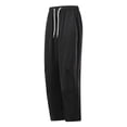 thumbnail image 4 of Elvqul Mens Pants Big and Tall Mens Elastic Waist Long Pants Drawstring Open Bottom Pants with Pockets Sports Outdoor Casual Pull On, 4 of 8