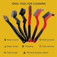 thumbnail image 5 of 6pcs Small Wire Brushes Set Compatible With Cleaning Metal Brushes Brass, 5 of 5