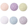 thumbnail image 4 of serony 4 Pcs Coussin Mural Anti-Collision Élimine le Bruit Poignée de Porte Pare-Chocs Forme de Volleyball, 4 of 8