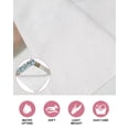 thumbnail image 6 of Blue Hydrangea Kitchen Dish Towels for Drying Dishes Set of 2, Flowers Leaves Butterfly Retro Khaki Waffle Weave Microfiber Hand Tea Bathroom Towels Quick Dry & Absorbent Towel 15.7x23.6, 6 of 7