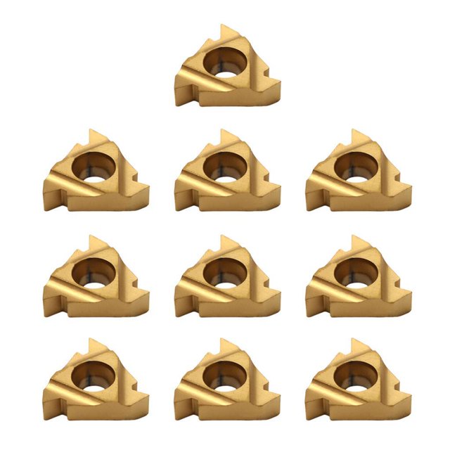 10Pcs/Set 16Ir Ag60 Inserts Cuchilla Torno Cnc Carburo
