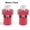 Red 20mm, variant on Mosiee Dogs Aluminum Alloy Non-Slip Stops Mft Stops Red 19mm