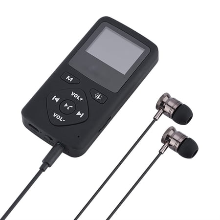 dab receiver radio portable earphone bluetooth mp3 pocket player digital greensen