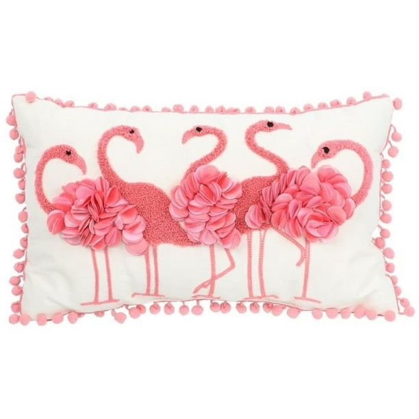 Dei Flamingo Accent Pillow Walmart Com Walmart Com