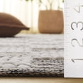 thumbnail image 4 of SAFAVIEH Montauk Taryn Checkered Cotton Area Rug, Black/Ivory, 5' x 8', 4 of 10