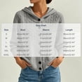 thumbnail image 5 of Women's Hooded Cable Knit Cardigan Button Down Long Sleeve with Pockets Casual Sweater, 5 of 5