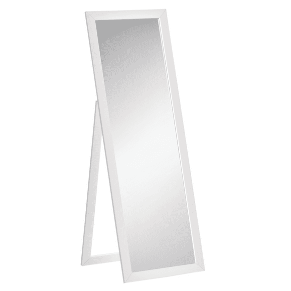 HOMCOM 58"x 20" Full Length Mirror, Floor Standing Mirror, Dressing Mirror