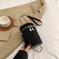 thumbnail image 4 of Bolsa De Hombro Bolso De Hombro Compuesto Para Mujer Pu Duradero Con Viaje De Compras Con Cremallera (Negro) Likrtyny Para Estrenar, 4 of 7