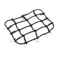 thumbnail image 3 of Luggage Net,1/12 RC Car Roof Rack Storage Net With Hooks,RC Car Crawler 1:12 Scale Luggage Carrier ,Simulation Remote Control Car Luggage Cargo Net,RC crawler Accessory Luggage, 3 of 6