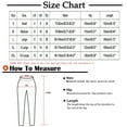 thumbnail image 3 of FAIWAD Womens Stretch Cargo Pants High Waist Casual Workout Wide Leg Trousers with Pockets (X-Large, Purple), 3 of 7