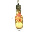 Ckraxd Christmas Decor Hanging Bottle Light with Multicolor, LED