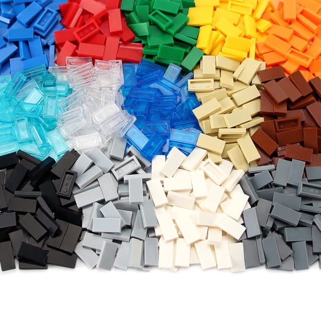 Bloques de construcción Feleph, 1 × 2, 700 piezas, multicolor