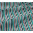 thumbnail image 5 of oneOone Viscose Jersey Fabric Multicolor Stripe Decor Fabric Printed BTY 60 Inch Wide, 5 of 5