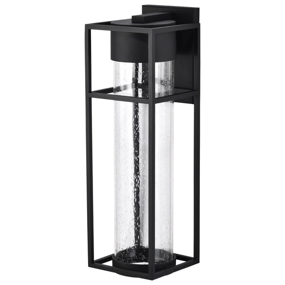 Nuvo Lighting - Ledges - 10W LED Outdoor Large Wall Lantern In Modern Style-22.5