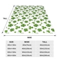 thumbnail image 3 of Lsque St. Patrick's day Pattern Fuzzy Fleece Throw Blanket Extra Large,Super Soft,Fluffy and Warm Blankets for Couch,Bed,All Season Use-50"x40", 3 of 7