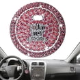 thumbnail image 2 of Push Start Button Cover | Crystal Car Stickers Rings Womens | Bling and Rhinestone Car Interior Accessories, Sparkly Cars Trucks SUV Decors, Gifts for Women Men, 2 of 8