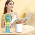 thumbnail image 6 of 50% off Clearance！USB Mini Refrigeration Conditioner Household Small Conditioner Portable Mobile Humidifying Desktop Water Fan, 6 of 8