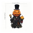 thumbnail image 3 of Halloween Decorations Lights Resin Pumpkin Table Decor Ornament Spooky Figurine for Home Halloween by PALIFEUR, 3 of 6