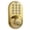 Polished Brass, variant on MiLocks XF-02SN X-Series Deadbolt (Satin Nickel)