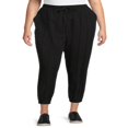thumbnail image 1 of CHOK Women‘s Plus Size Soft Joggers, 1 of 5