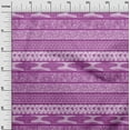 thumbnail image 3 of oneOone Cotton Flex Purple Fabric Mix Block Pattern Sewing Material Print Fabric By The Yard 40 Inch Wide, 3 of 4