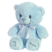 ebba - Medium My First Teddy - 9 Blue - Adorable Baby Stuffed Animal
