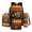 Aztec Hummingbird Sunflower, variant on ZUXONGSY Cartoon Owl Book Print 4 Pack Backpack Set for Kids Boys Girls 17 In Preschool Backpack with Lunch Box Pen Case and Water Bottle Holder Large Capacity Toddler Kindergarten School Bookbag