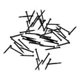 thumbnail image 1 of 50pcs Ho N Tornillos de Fijación de Vías Accesorio de Tren de Juguete, Metal, Profesional, Piezas de Ferrocarril Modelo para Reemplazos de Tren Modelo, 1 of 9