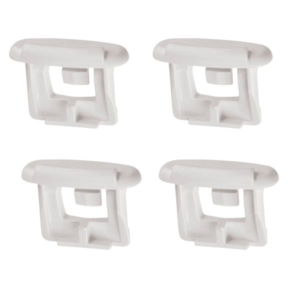 Scaroo WD12X10304 Dishwasher Upper Rack Slide End Cap for Kenmore 4-Pack