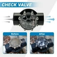 thumbnail image 3 of Replacement for Jandy 7305 Check Valve 180 Degree 2 Inch to 2.5 Inch Check Valve Compatible with Straight Through Flow Fit for Pools and Spas, 3 of 5