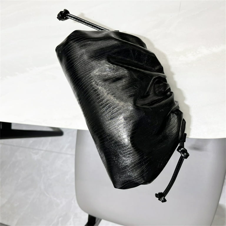 BESTOYARD 1pc Pearl Handbag Women Pearl Bucket Bag Pearl Handle