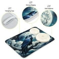 thumbnail image 4 of Crow on Branch with Moon Dish Drying Mat 18x24 Absorbent Microfiber Draining Rack Pad for Kitchen Counter Sink, 4 of 8