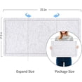 thumbnail image 4 of Large Bulletin Board Large Cork Board Alternative for Wall x es Felt Board Foldable Notice Board Pin Board Vision Board -, 4 of 7