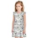 thumbnail image 1 of Fotbe Bicycle Vestido de Dormir para Niñas de 3 a 10 Años, Mangas Cortas, Estilo Princesa, Pijama Camisón con Mangas Voladas-Medium, 1 of 6