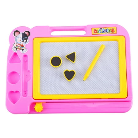Tbest Kids Children Magnetic Drawing Board with Painting Pen Writing Sketch Educational Preschool Toy, Erasable Drawing Board, Magnetic Drawing