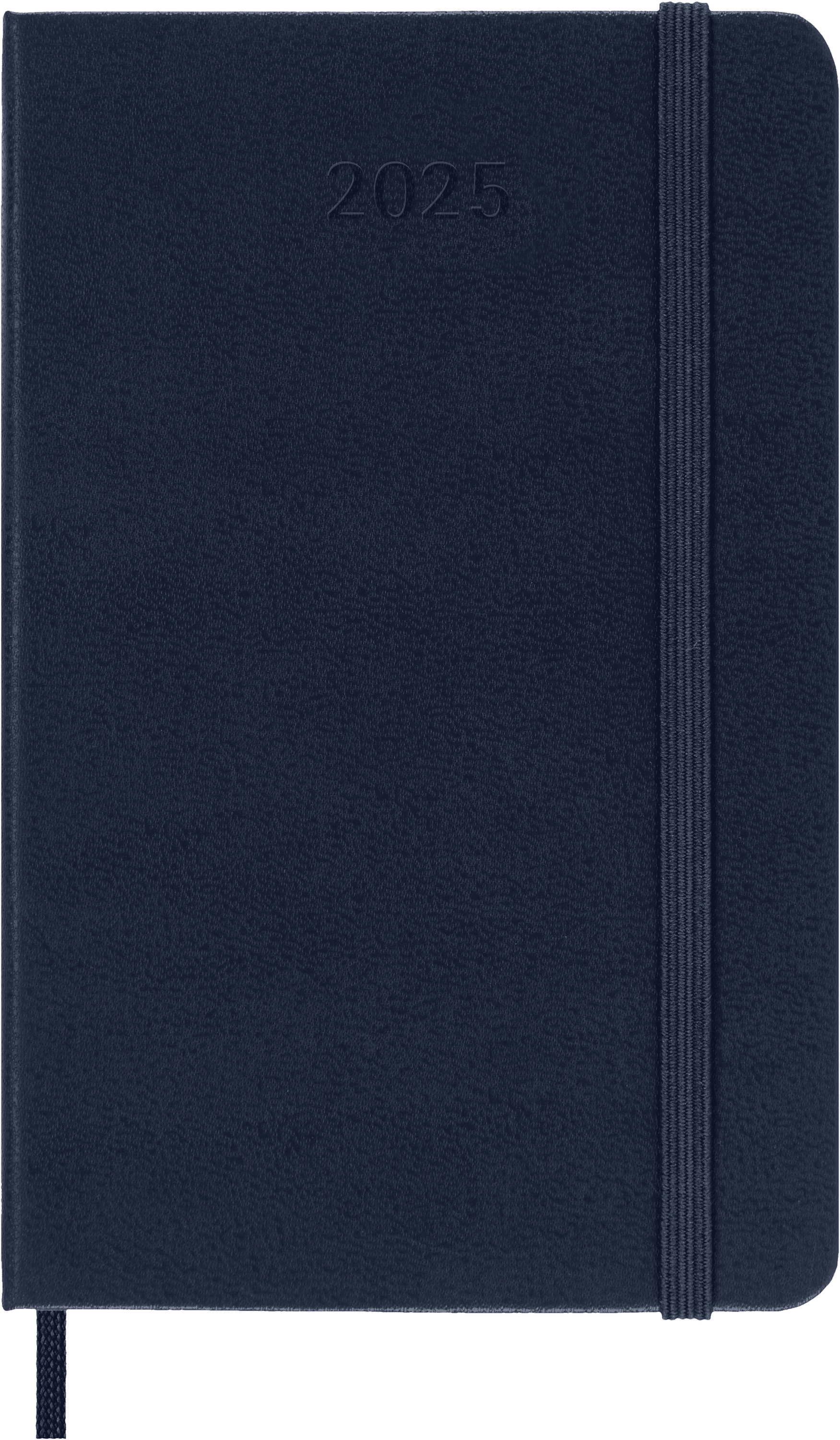 Moleskine Classic 12 Month 2025 Weekly Planner, Hard Cover, Pocket (3.5" x 5.5"), Sapphire Blue, 144 Pages