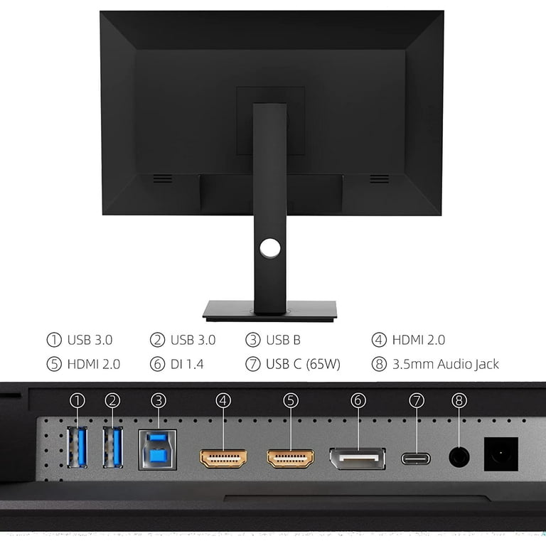  INNOCN 27 Mini LED 4K 160Hz Gaming Monitor UHD 3840 x 2160p  1ms IPS HDR1000 HDMI 2.1 Computer Monitor, 99% DCI-P3, USB Type-C  Connectivity, Pivot Sensor, Height Adjustable Stand - 27M2V 
