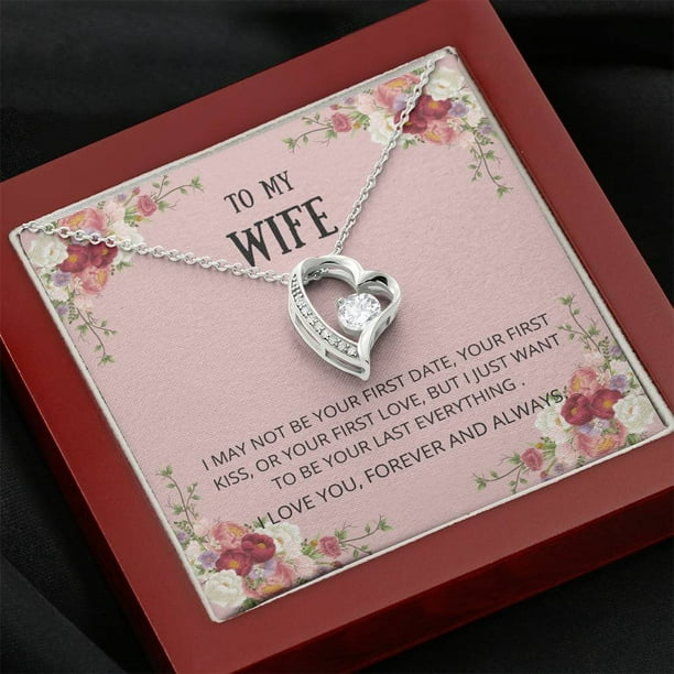 To My Wife Necklace Anniversary Gift for Wife Birthday Gift -  Canada  in 2023