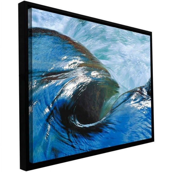 ArtWall Dean Uhlinger "Kern River Flow" Floater Framed Gallery-Wrapped Canvas