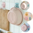 thumbnail image 4 of OULII 2Pcs Suction Cup Washbasin Hook Cartoon Animal Shape High Load Capacity Bathroom Decor, 4 of 7
