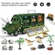 thumbnail image 4 of Juguetes de camión de dinosaurios, camión de transporte de dinosaurios con juguetes de dinosaurio, coches de fricción con música y luz, juguetes de juego de coche de dinosaurio para niños Muyoka Hogar, 4 of 6