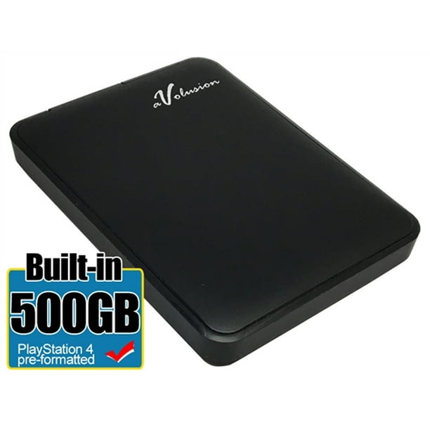 Avolusion 500gb Usb 3 0 Portable External Ps4 Hard Drive Ps4 Pre Formatted Hd250u3 Z1 2 Year Warranty Walmart Com Walmart Com
