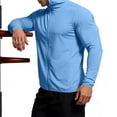 thumbnail image 4 of Vrorvz Sun Protection Jacket for Men Long Sleeve Zipper Jackets Workout Athletic Top Breathable Tops, 4 of 4