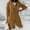 Coffee, variant on fartey Women Plus Size Zip Up Hooded Sweatshirts Casual Fleece Lined Long Hoodies Warm Comfort Fashion Curved Hem Solid Hooded Coat Long Sleeves Hoodie Jacket With Pockets Drawstring, S-5XL