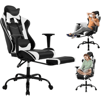 EDX Ergonomic Gaming Chair, High Back Reclining Seat with Lumbar